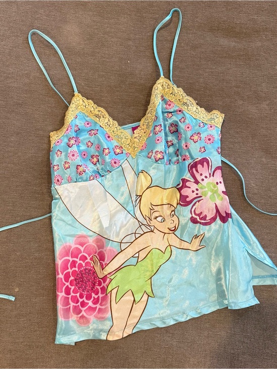 Disney Tops - Tinkerbell Y2K Lace Camisole